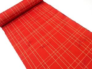 アンティーク　琉球絣柄織り出し　雨コート地反物